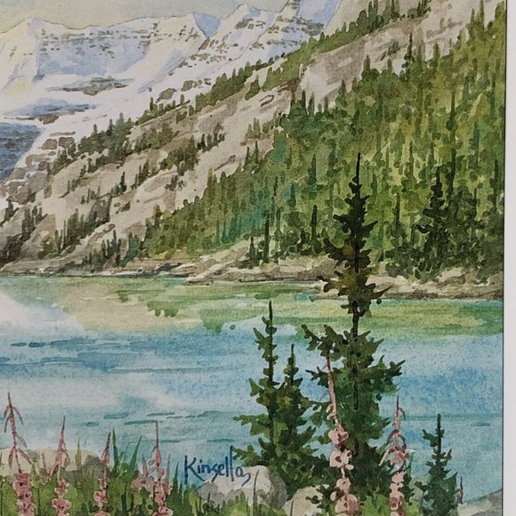 Marilyn Kinsella Accents Marilyn Kinsella Lake Louise Signed Print